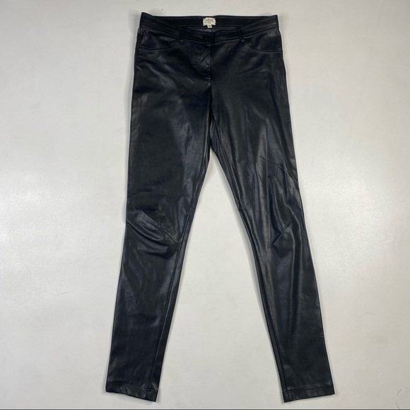 Aritzia Vegan Leather Pants Sz Two - Picture 1 of 5